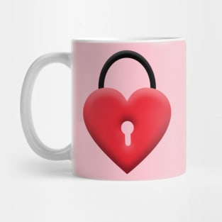 heart key valentine's day gifts Mug